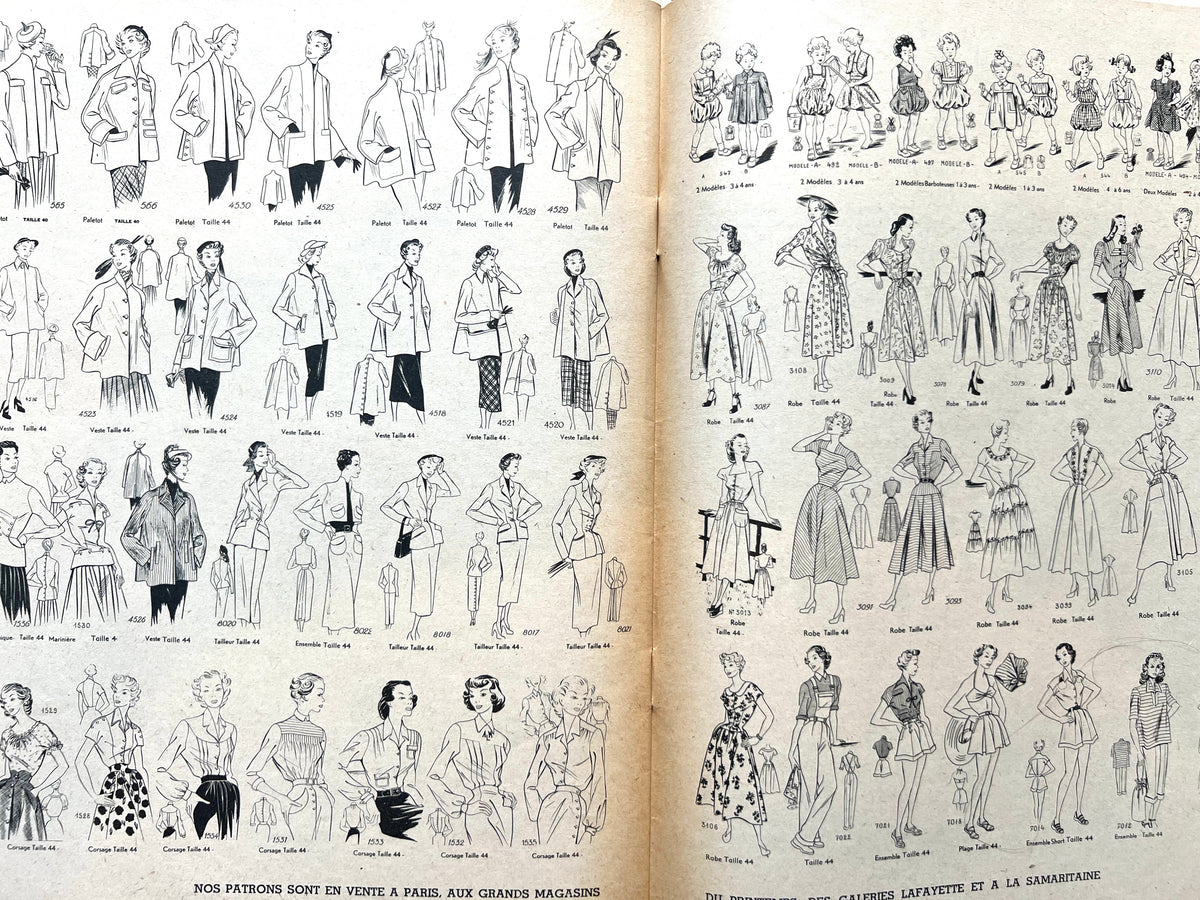 2 Editions of 1949 & 1950 French Des Patrons Des Idees
