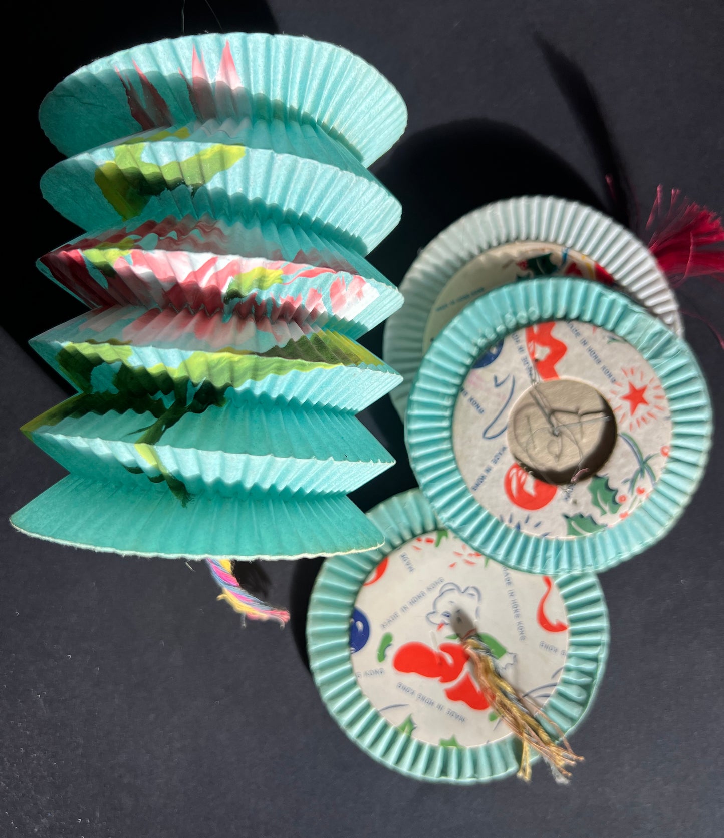 Vintage Colourful Round Paper Lanterns - Choice of Colours