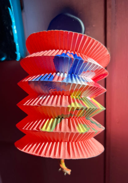 Vintage Colourful Round Paper Lanterns - Choice of Colours