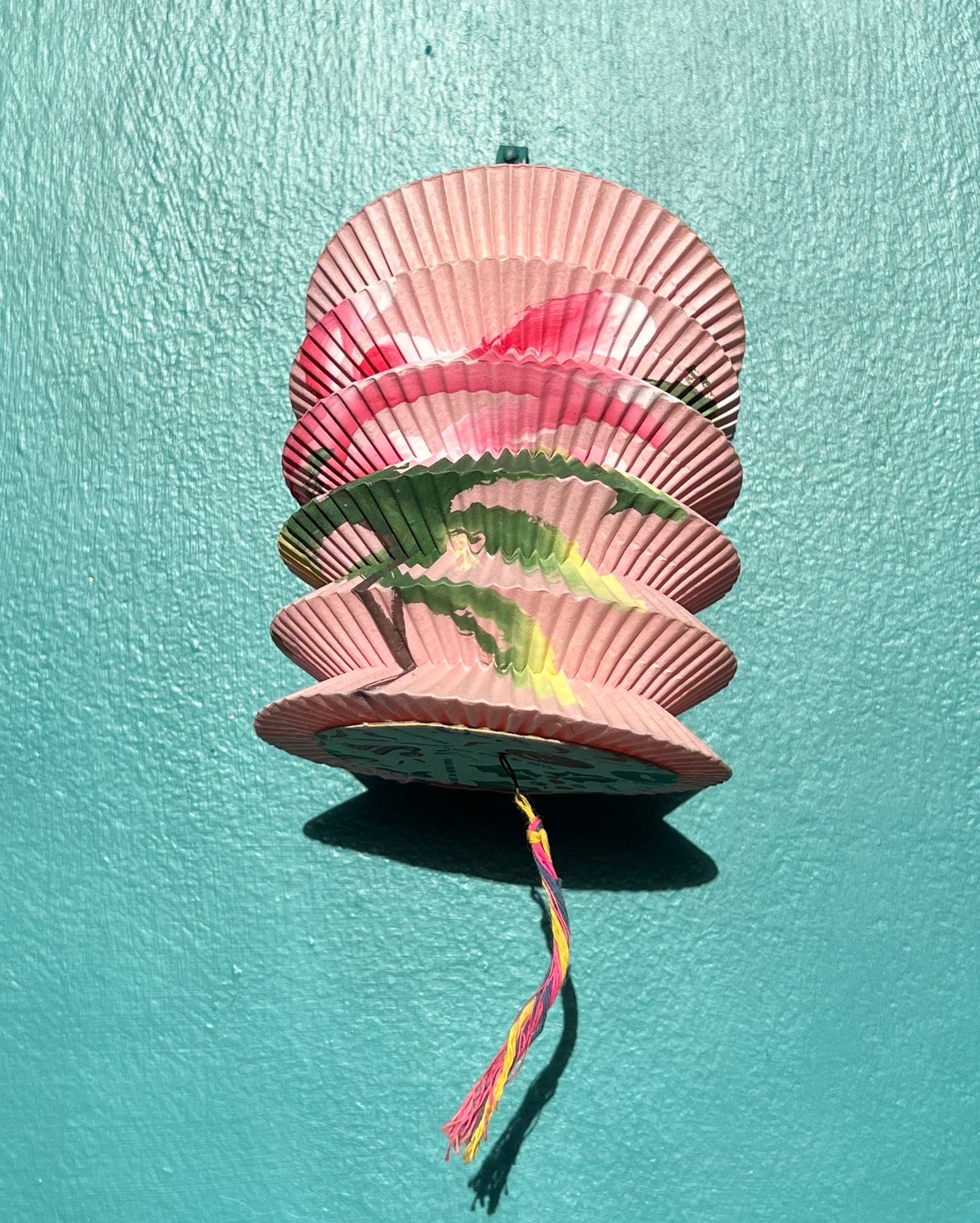 Vintage Colourful Round Paper Lanterns - Choice of Colours