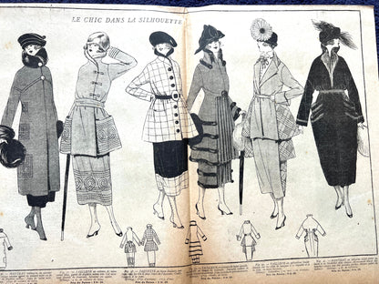 Womens Winter Sports Clothes in 22nd January 1920 French  La Revue de Madame