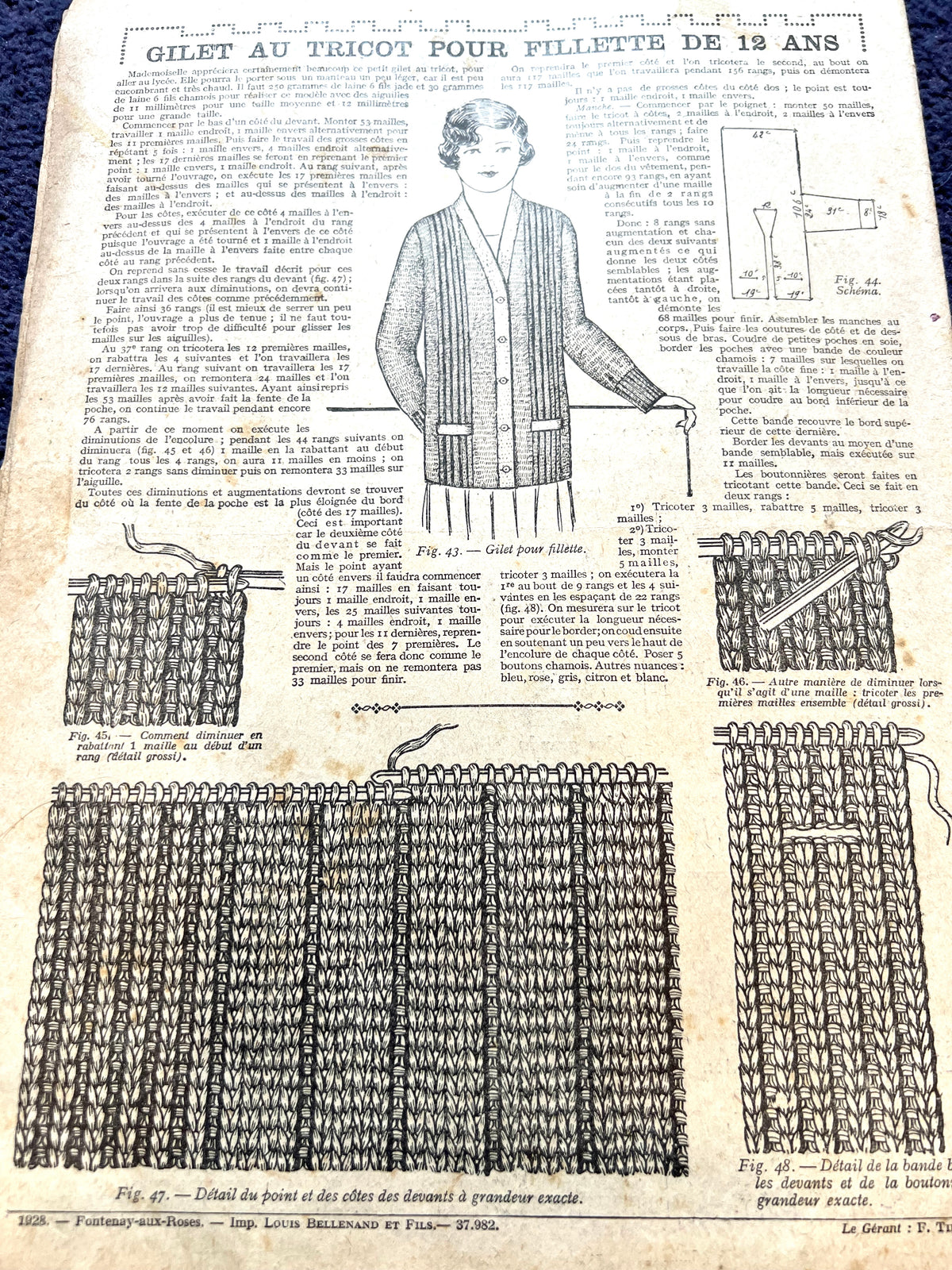 Elegant Skating Attire on Cover of  26th January 1928 French La Revue de Madame