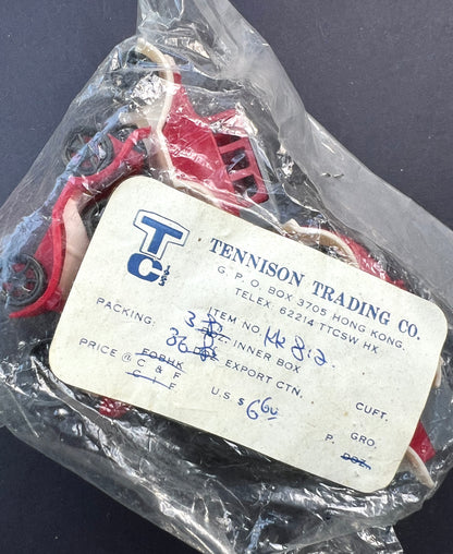 Vintage Hong Kong Salesman's Sample - 6 Old Fashioned Toy Cars