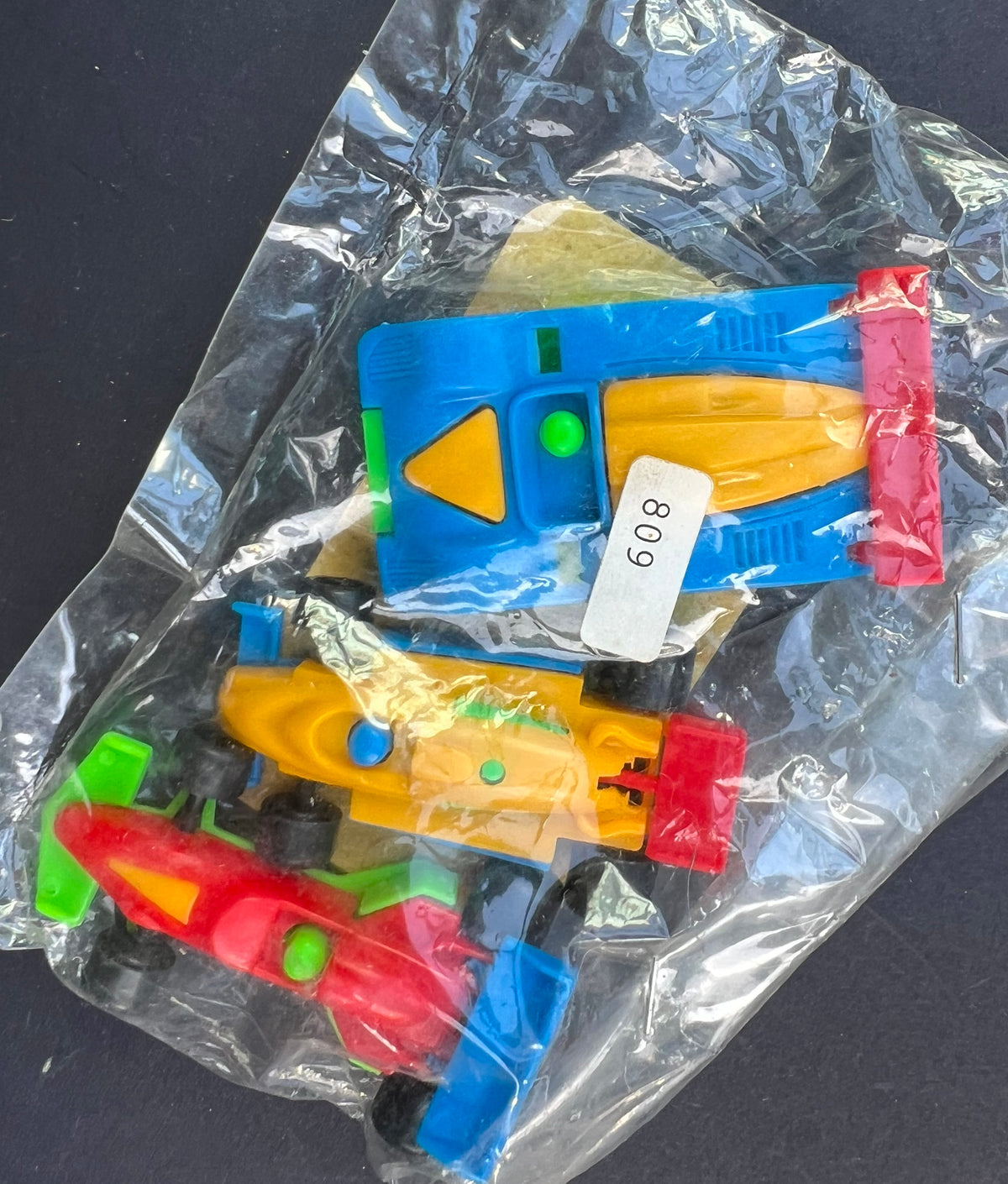 Vintage Hong Kong Salesman's Sample - 3 Brightly Coloured Racing Cars