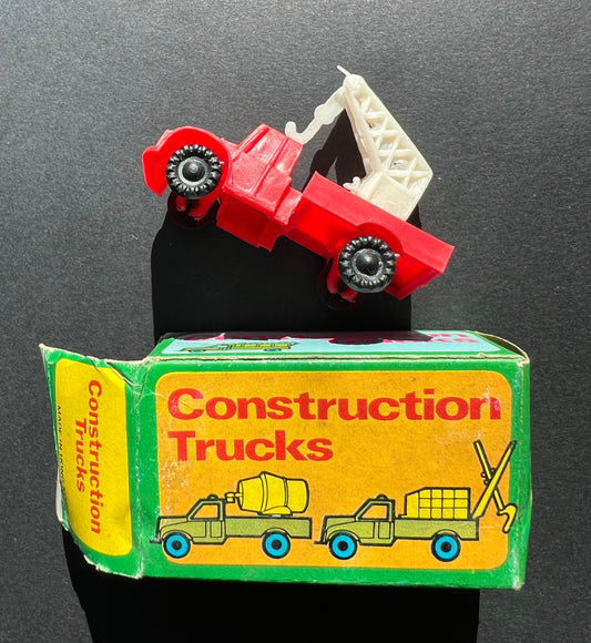 Boxed -Made in Hong Kong - Construction Truck Toy