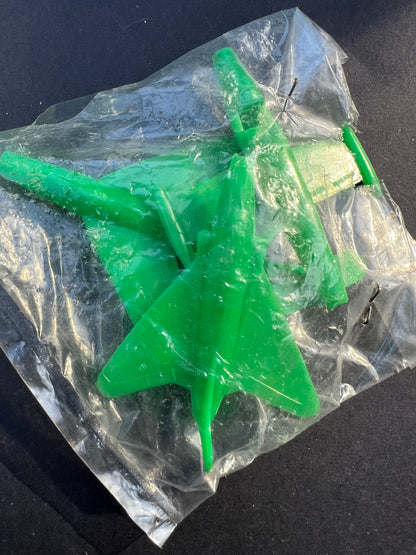 3 Green Toy Planes - Possibly Whistles