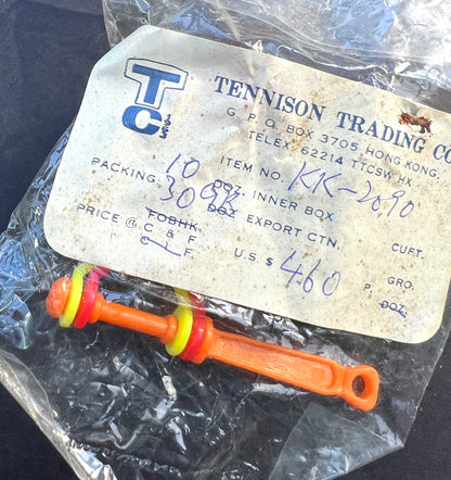 Plastic Clackers - Vintage Hong Kong Salesman's Sample