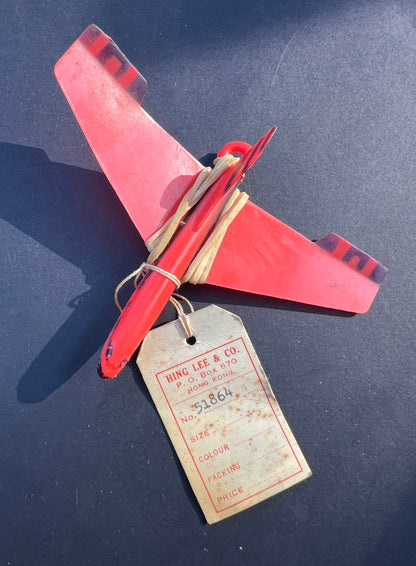 Toy Plane on Elastic - Vintage Hong Kong Salesman's Samples