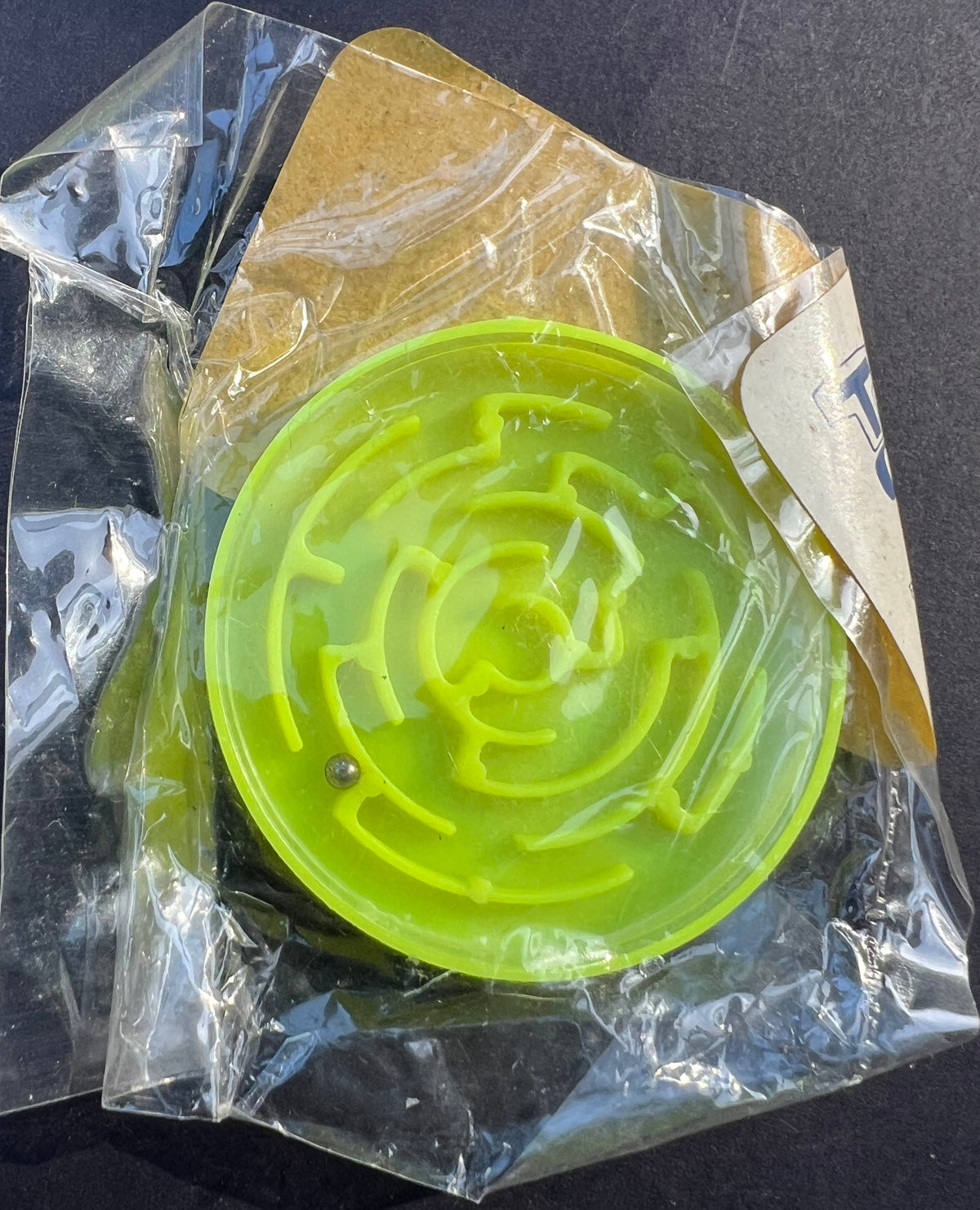 Maze Dexterity Puzzle - Vintage Hong Kong Salesman's Sample