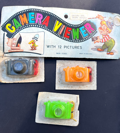 Hong Kong Salesman's Sample Sheet - Header and 3 Cameras