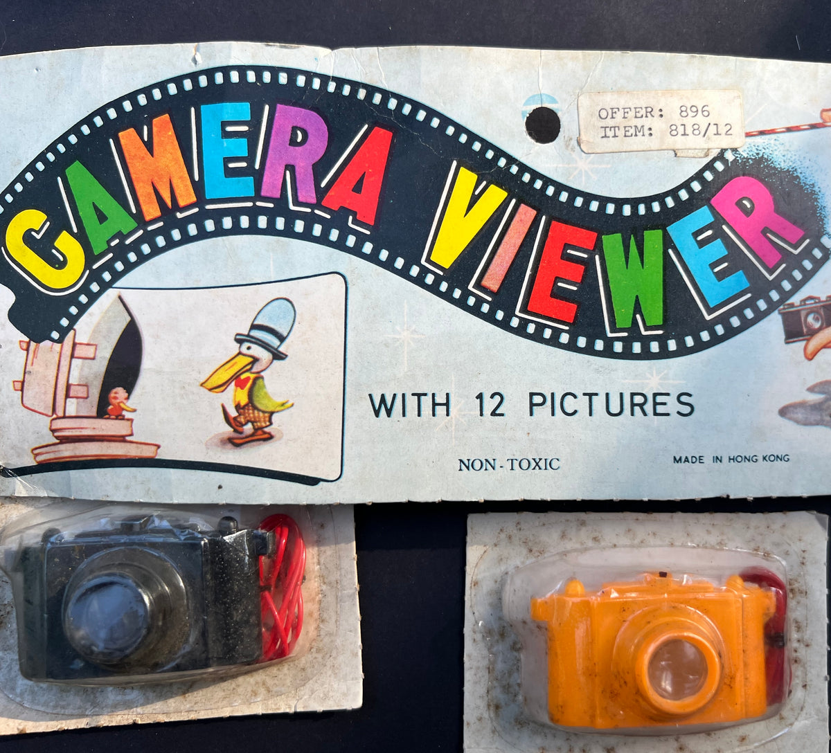 Hong Kong Salesman's Sample Sheet - Header and 3 Cameras
