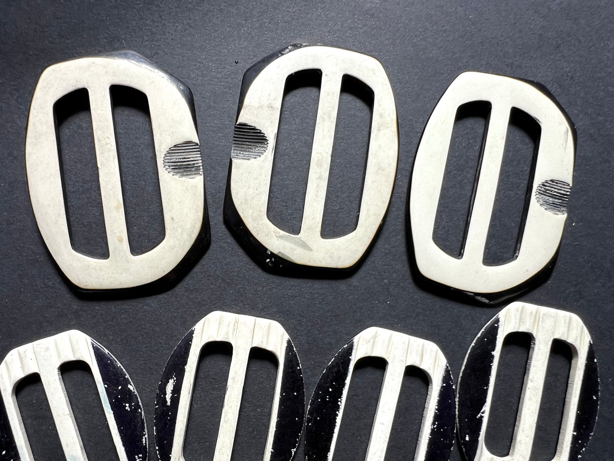 Job Lot of 11  Vintage Buckles for Painting or Upcycling