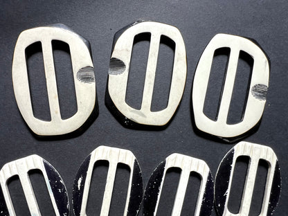 Job Lot of 11  Vintage Buckles for Painting or Upcycling