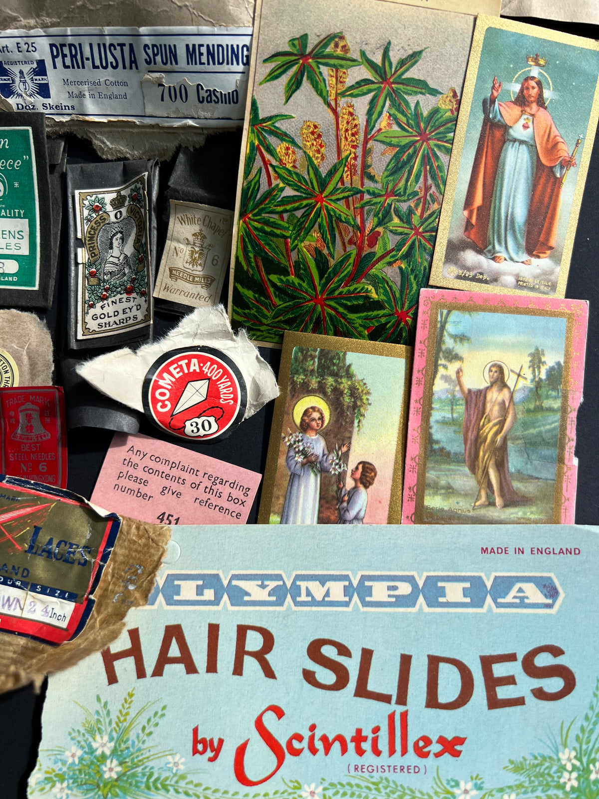 Job Lot of Vintage Labels, Packaging etc for Getting Creative with..