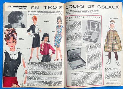 2nd December 1962 of French L'Echo de la Mode incl Pattern for Girls Dress