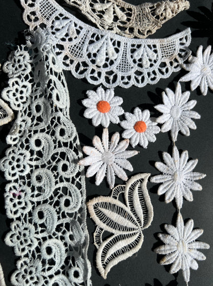 Job Lot of Vintage Guipure Trim and Embellishments