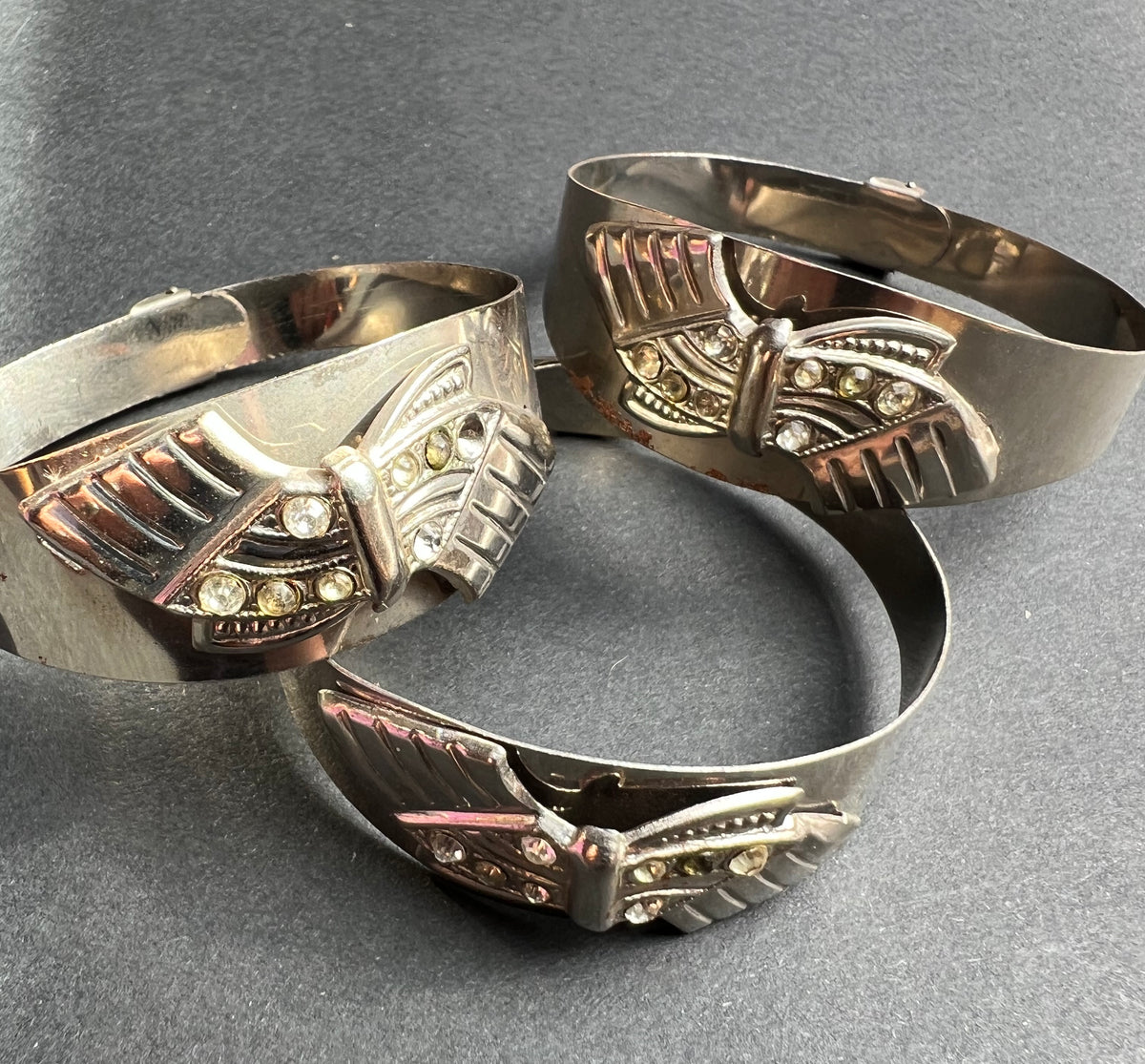 2 Good (+1 for Repairs) Vintage Bangles