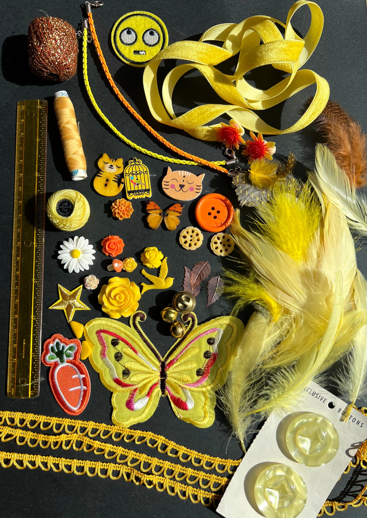 Yellow + Gold Craft Pack
