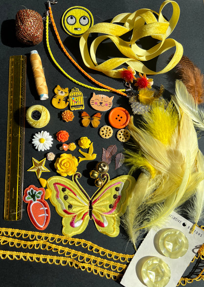 Yellow + Gold Craft Pack
