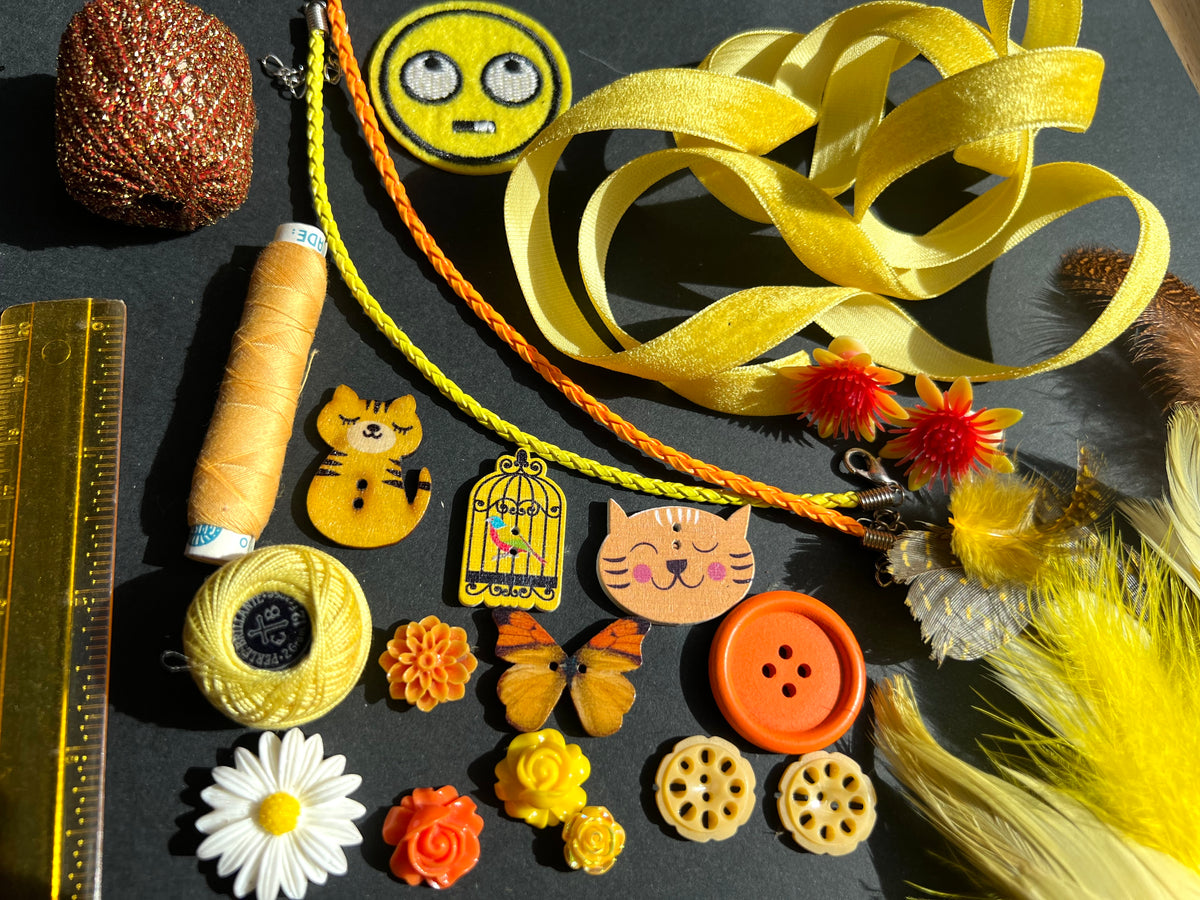 Yellow + Gold Craft Pack