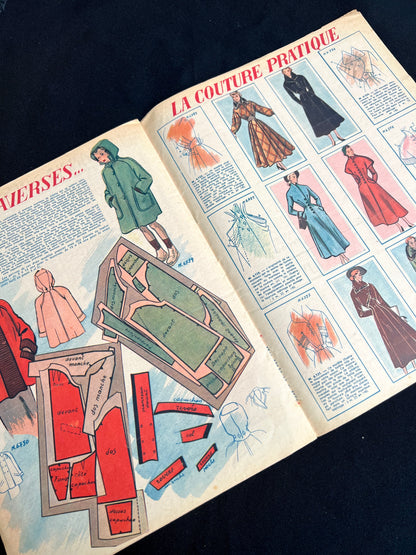 Winter Fashions in 28th January 1949 French Fashion Paper Modes de Paris