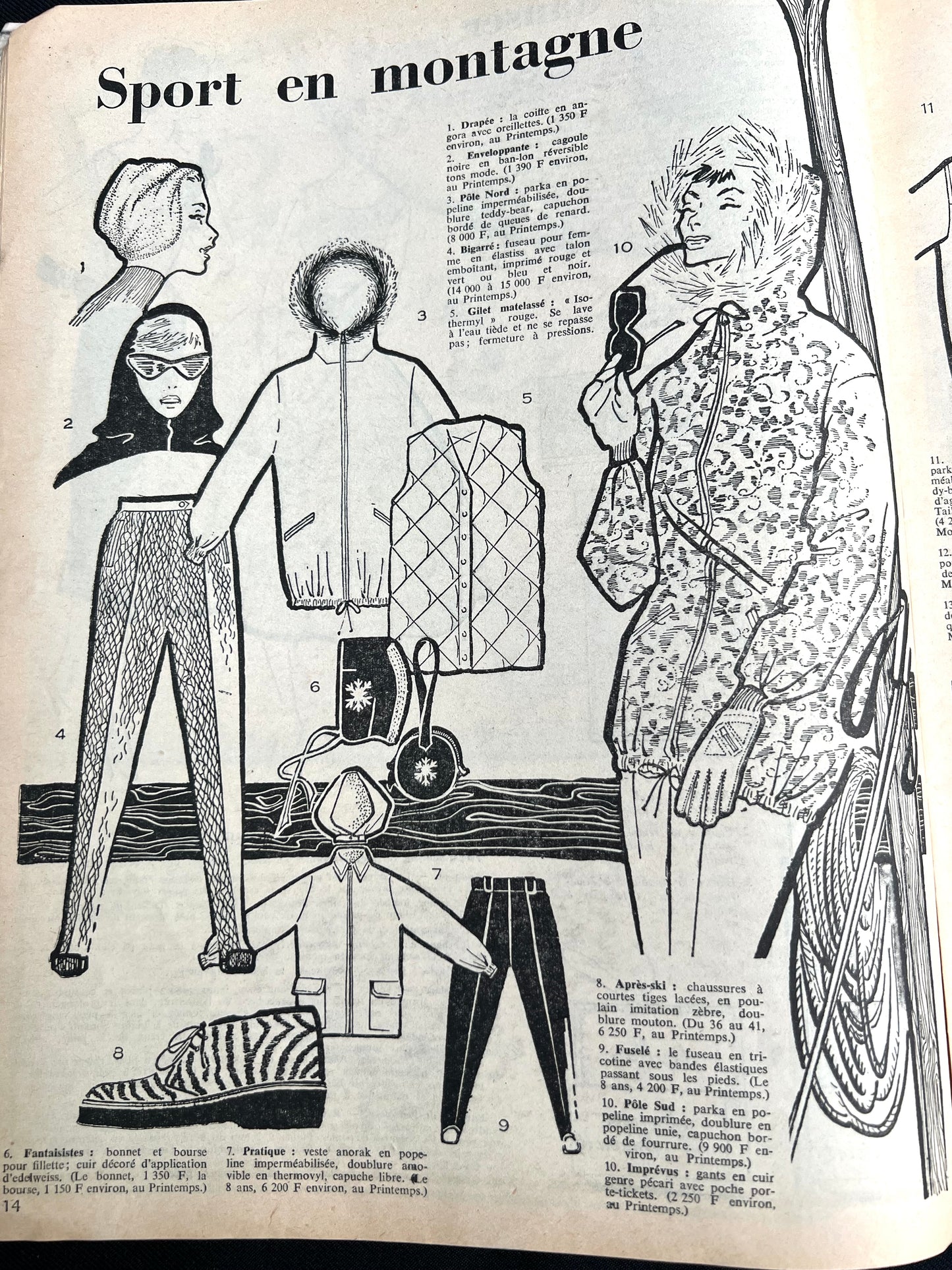 Homemaking and Needlework in January 1958 French Handicrafts Paper Mon Ouvrage