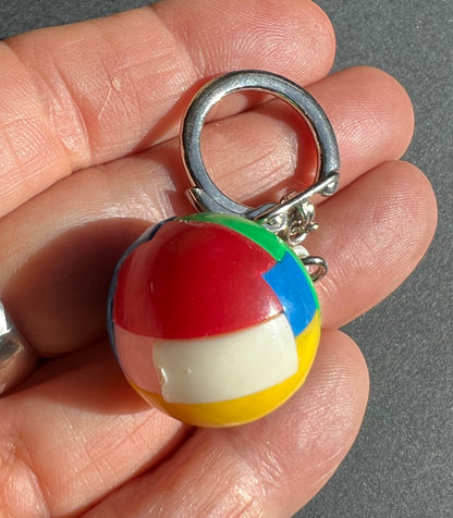 Vintage Puzzle Ball Keyring