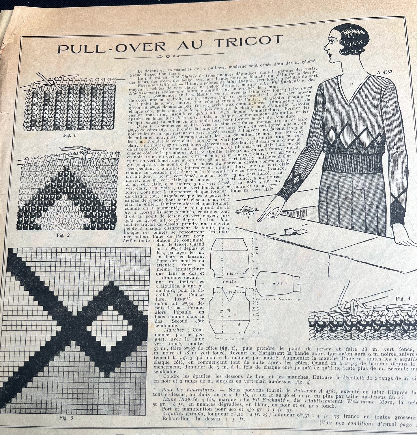 15th January 1933 French Handicrafts Paper Mon Ouvrage Wonderful Needlework, Interiors, Adverts