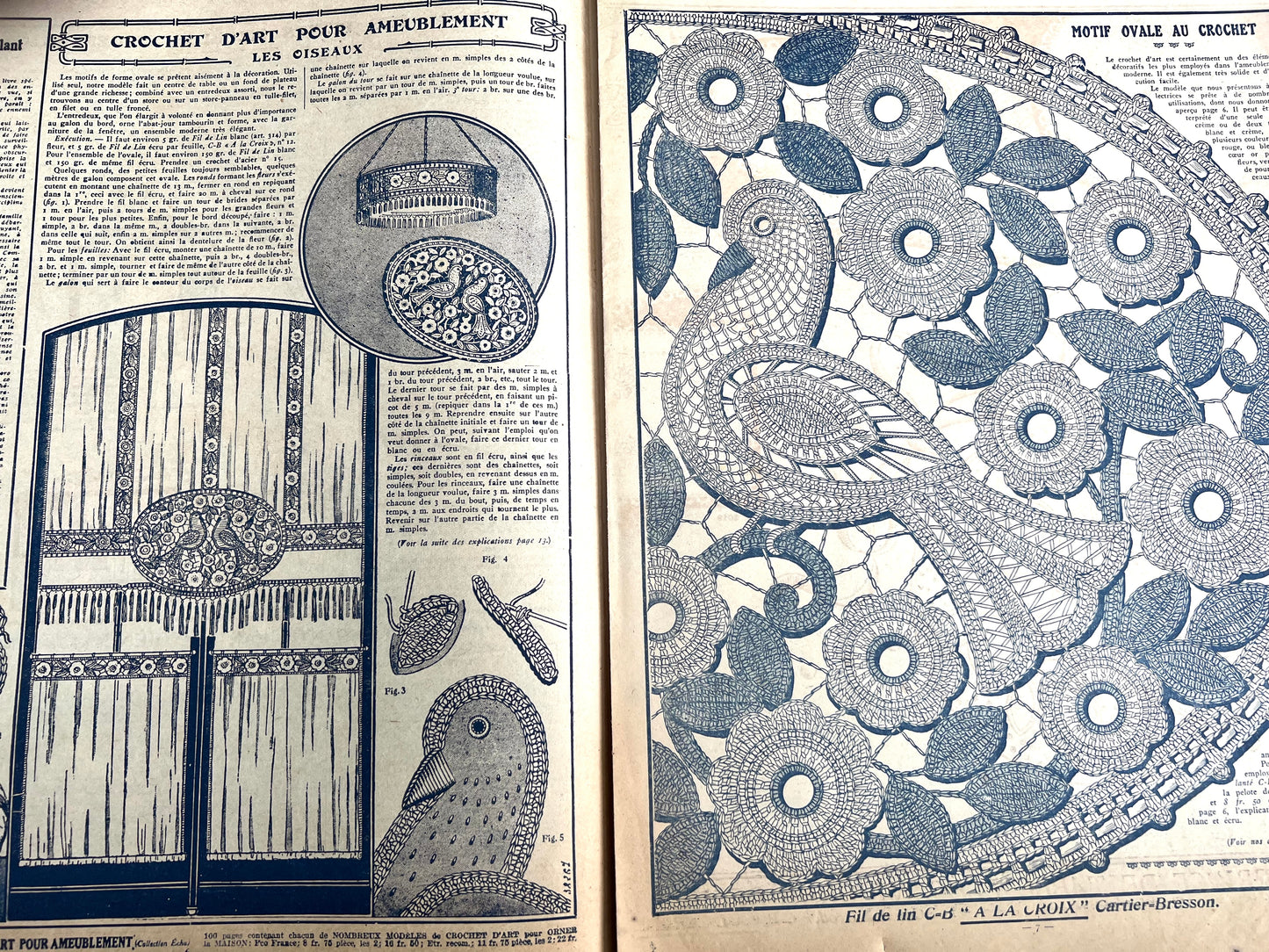 Homemaking and Crafts in 1st January 1931 French Handicrafts Paper Mon Ouvrage