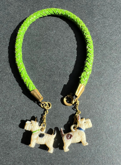 Gorgeous Vintage Scottie Dog Bracelet