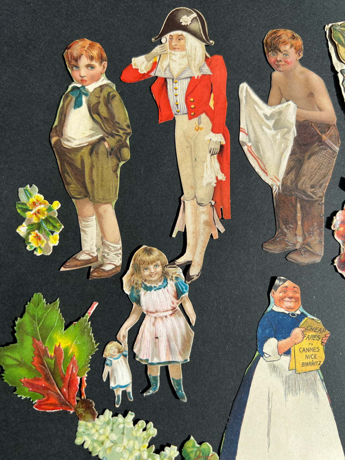 Job Lot of Victorian Scraps and Cut Outs