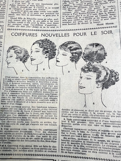 Ski Suits and Latest Hairstyles in 5th January 1936 French Le Petit Echo de la Mode