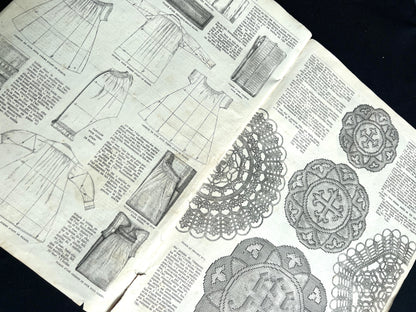 159 Years Old 13th January 1867 French Women's Paper La Mode Illustree