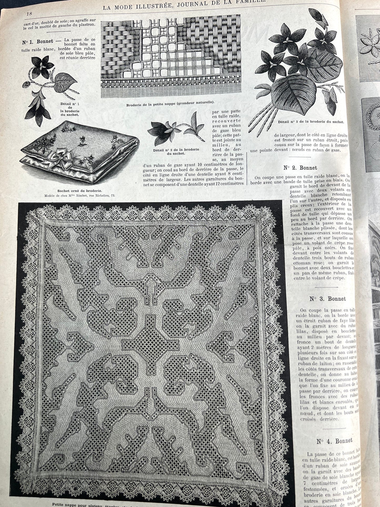 Stunningly Complicated Outfits in 18th January 1891 French Women's Paper La Mode Illustree