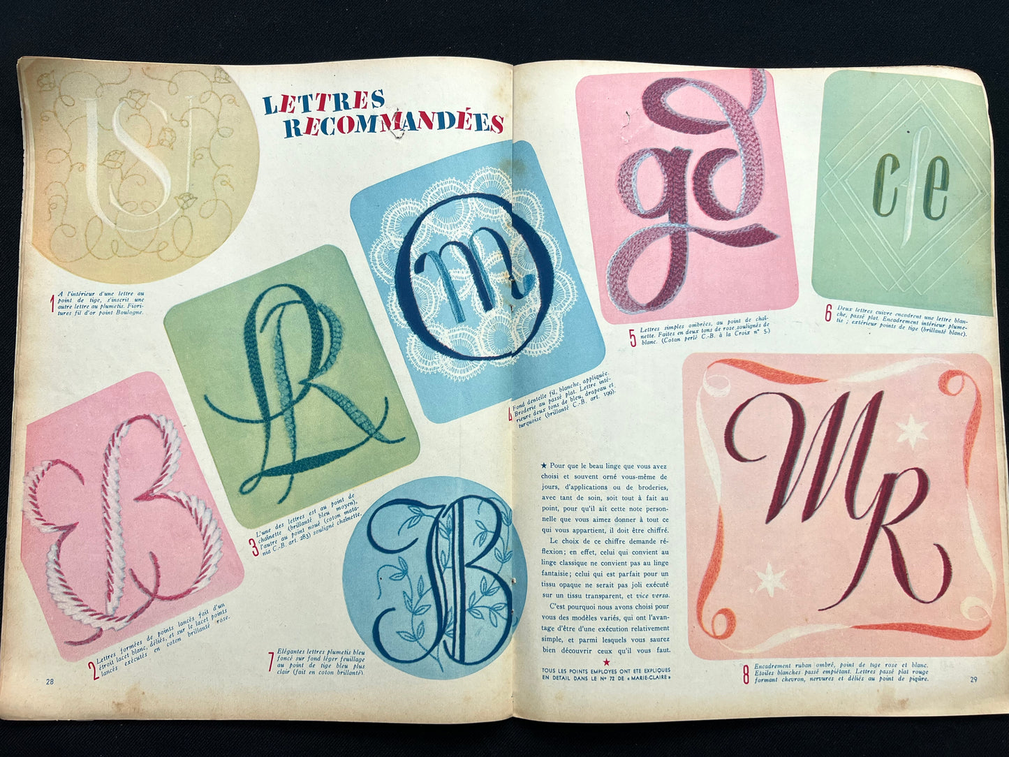 Welcoming 1939 With Confidence in 6th January 1939 French MARIE CLAIRE