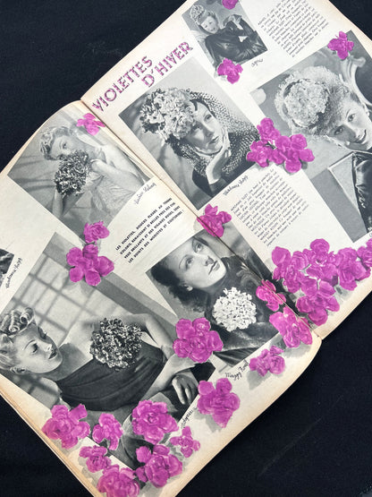 Welcoming 1939 With Confidence in 6th January 1939 French MARIE CLAIRE