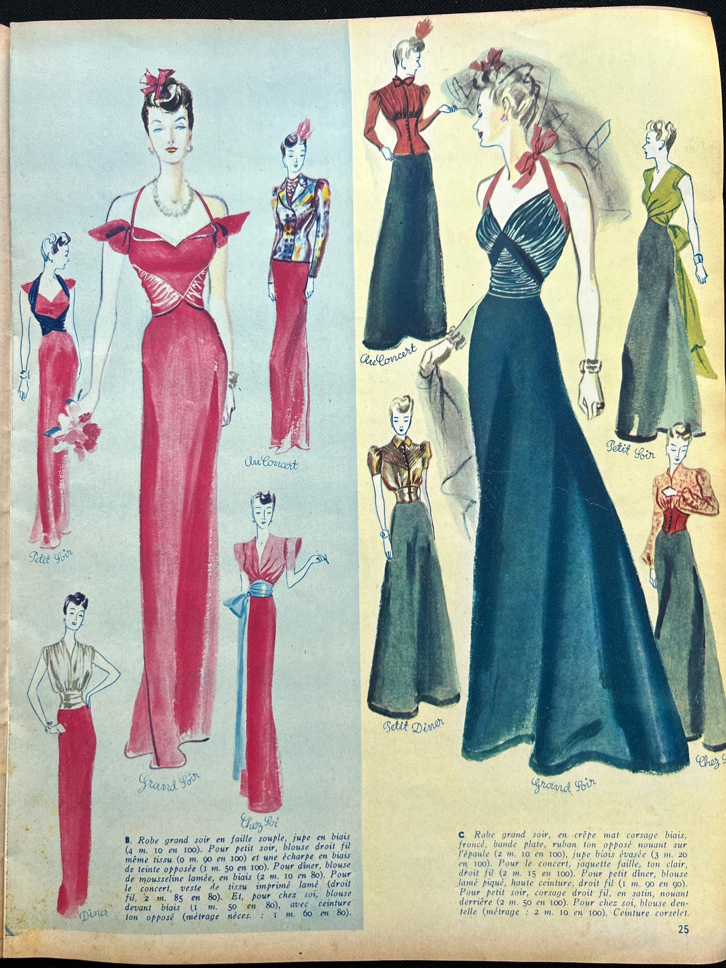 Ice Skater Sonja Heine in 13th January 1939 French MARIE CLAIRE