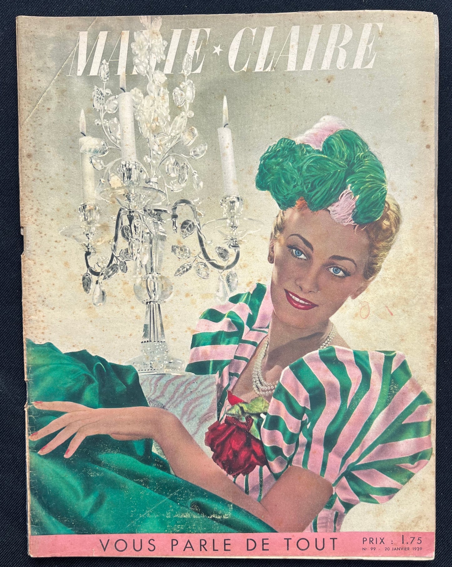 1930s Wedding Dresses in 20th January 1939 French MARIE CLAIRE