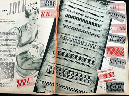 1930s Wedding Dresses in 20th January 1939 French MARIE CLAIRE