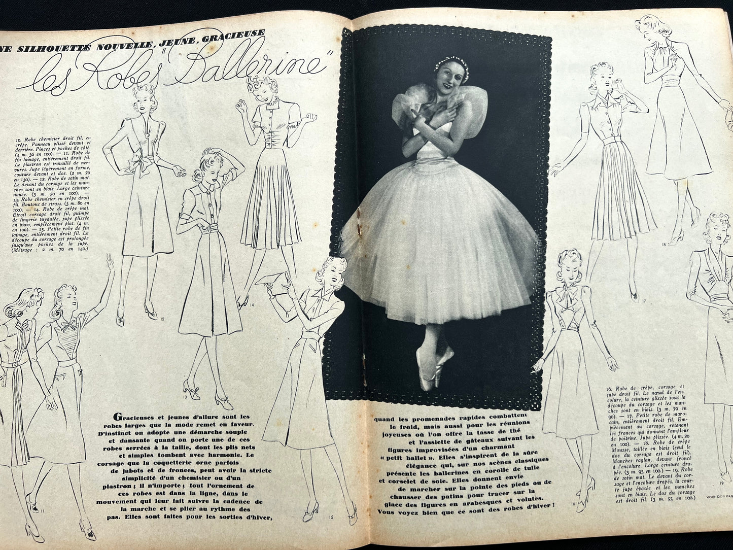 1930s Wedding Dresses in 20th January 1939 French MARIE CLAIRE