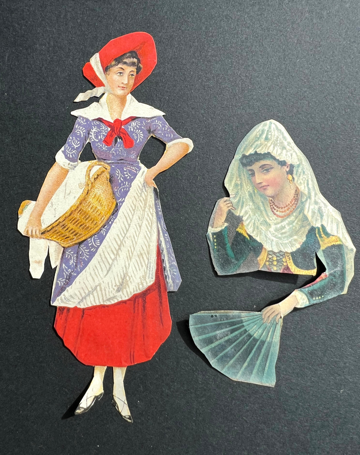 Job Lot of Victorian Scraps and Cut Outs