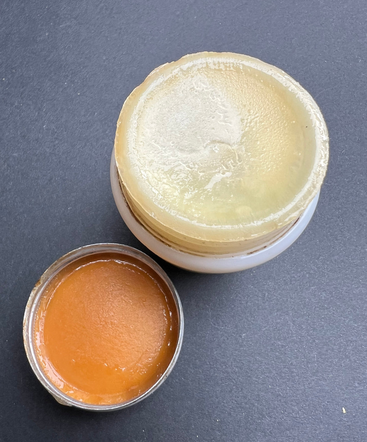1930s BOURJOIS Glass Pot of Ashes of Roses Night Cream
