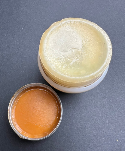 1930s BOURJOIS Glass Pot of Ashes of Roses Night Cream