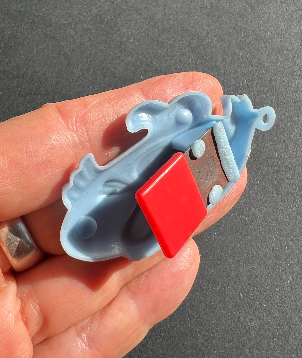 Vintage Fish Clacker Toy