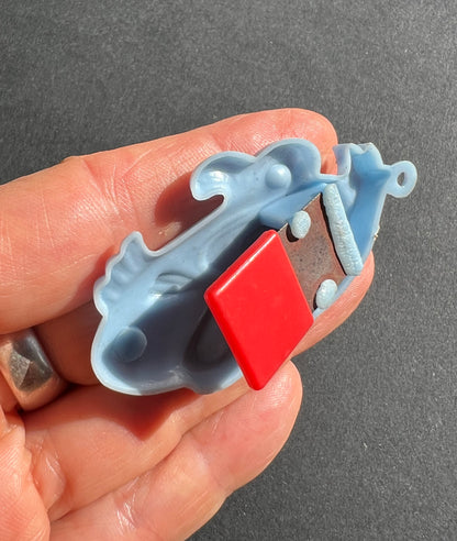 Vintage Fish Clacker Toy