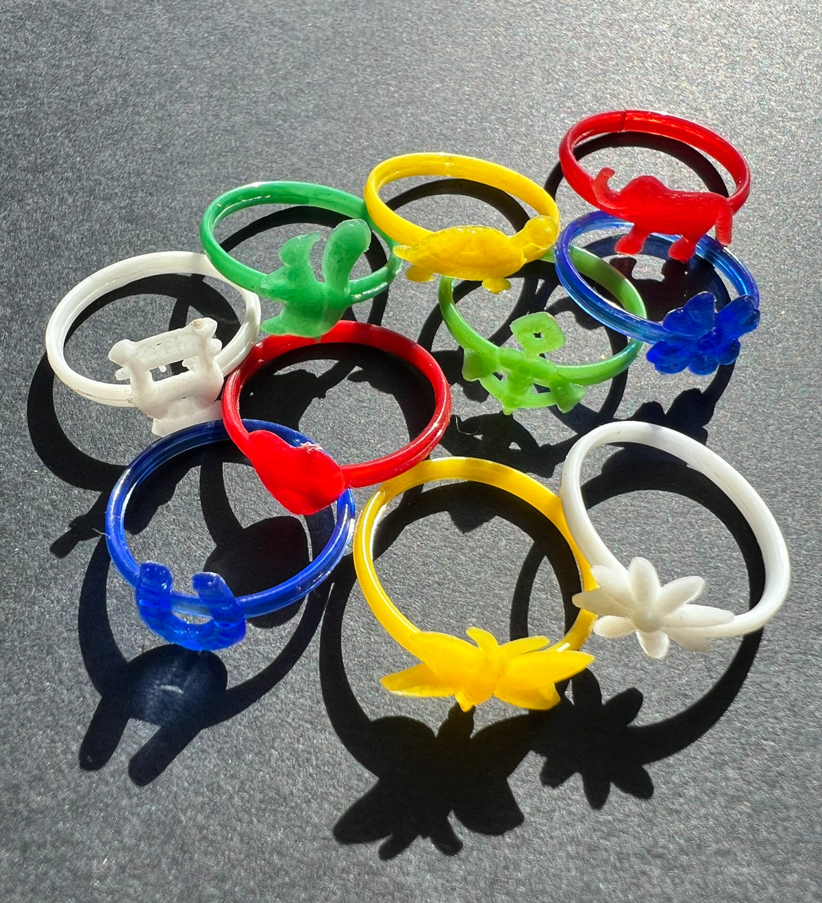 Assorted Tiny Vintage Childrens Rings
