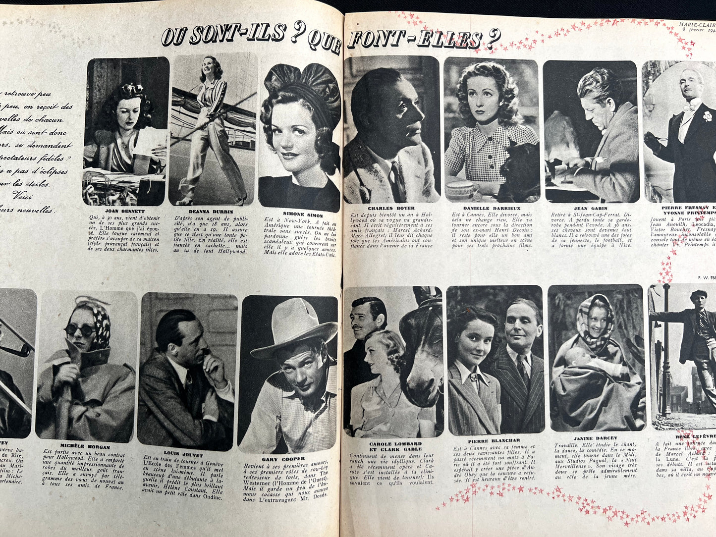 8th February 1941 Wartime MARIE CLAIRE no.185.