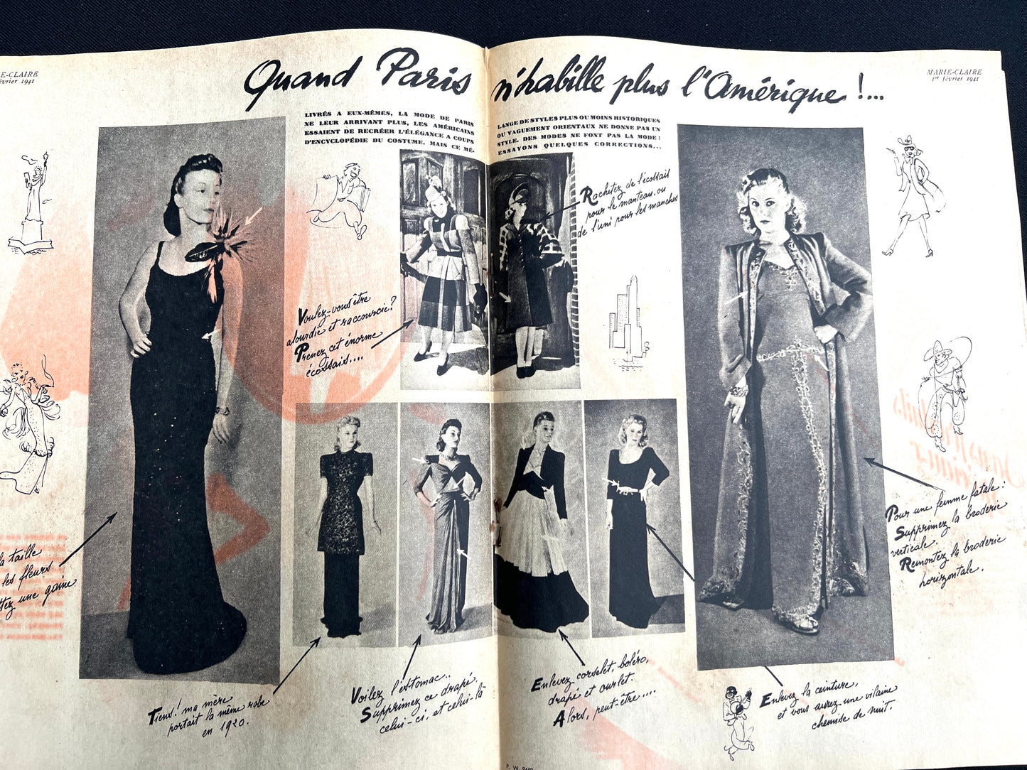 1st February 1941 Wartime MARIE CLAIRE no.184