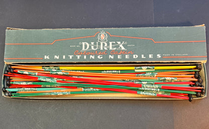 Pair of DUREX Gauge 13 (2.25mm) 12" Knitting Needles