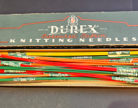 Pair of DUREX Gauge 13 (2.25mm) 12" Knitting Needles